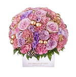 ニコライ バーグマンのクリスマス、オーナメント＆木の実をセットした限定フラワーボックス｜写真3