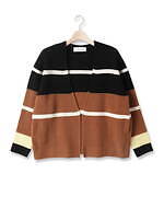 クルニの21秋冬ユニセックスニット“カラーブロック”カーディガンなど、中目黒の旗艦店はリニューアル｜写真5