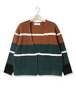 クルニの21秋冬ユニセックスニット“カラーブロック”カーディガンなど、中目黒の旗艦店はリニューアル｜写真4