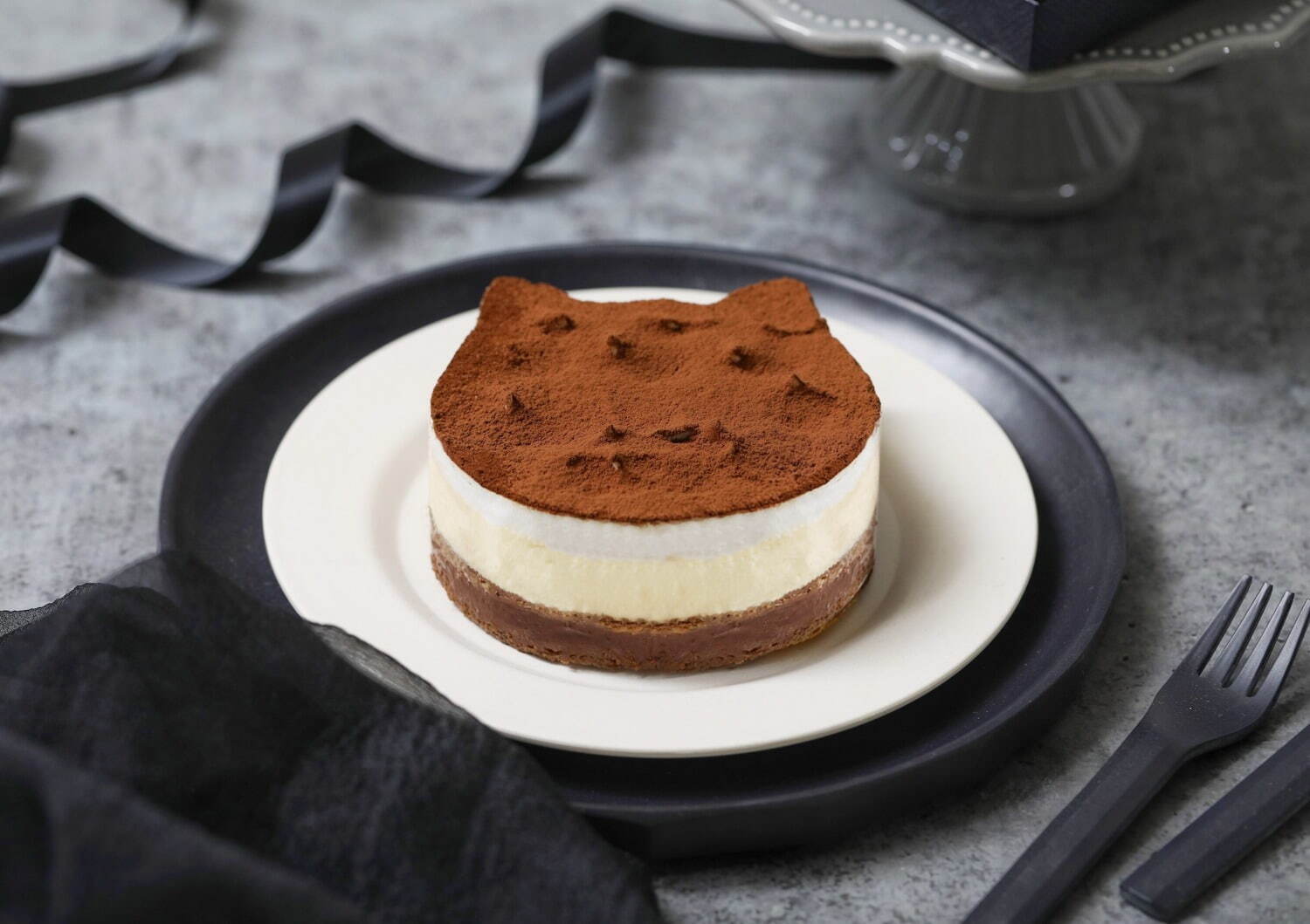 ねこねこチーズケーキ(NEKO NEKO CHEESECAKE) にゃんチー ブラック｜写真3