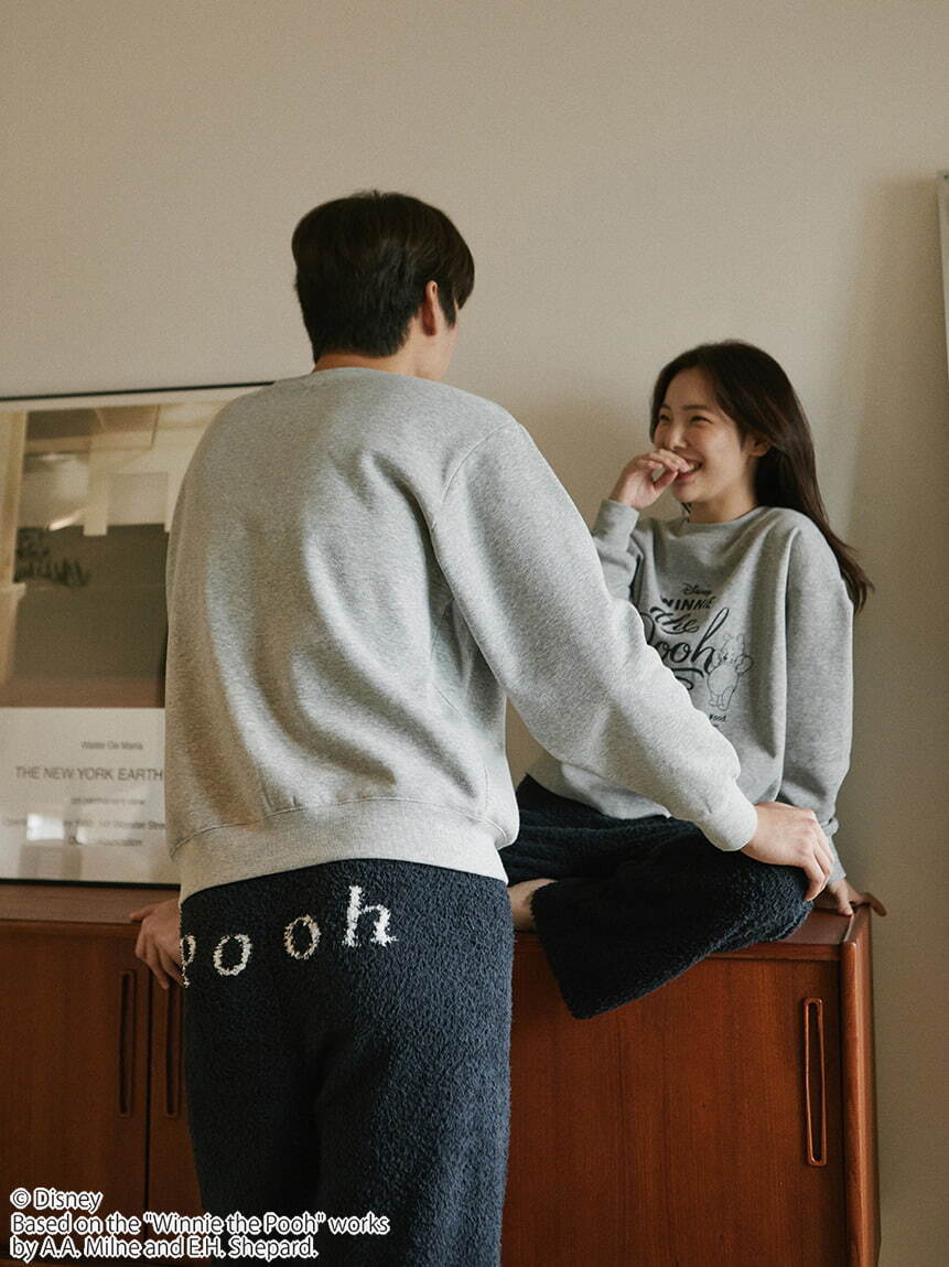 スナイデル ホーム『くまのプーさん』“はちみつ配合”ふわふわルームウェア＆100エーカーの森柄シャツ｜写真7