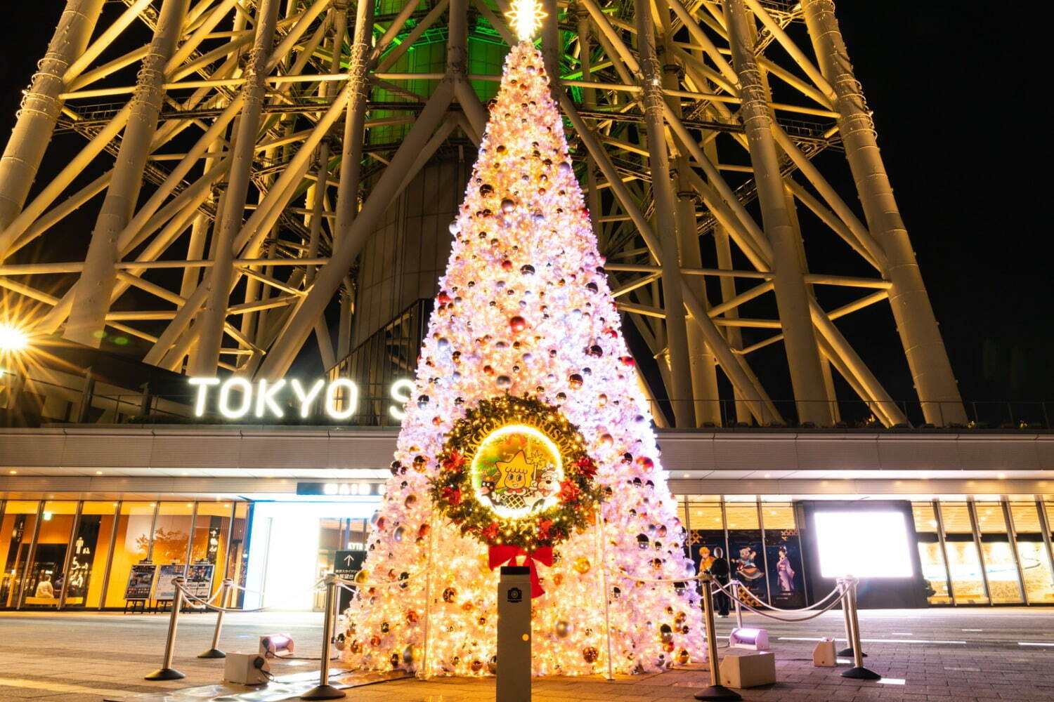 東京スカイツリータウンのクリスマス21 煌く マジカル イルミネーションなど夜のデートプランにも ファッションプレス