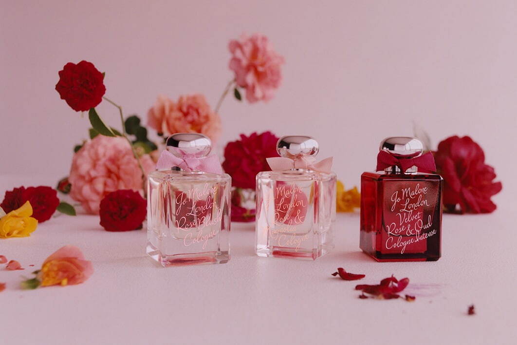 ジョー マローン ロンドン“ローズの花”着想の4つ香り、7種のローズ入り 