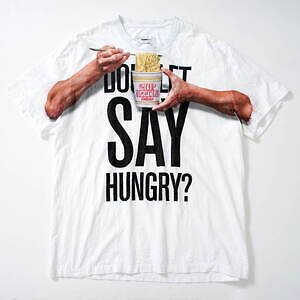 【2024 新作】 ダブレットから日清「カップヌードル」限定Tシャツ＆バッグ トップス