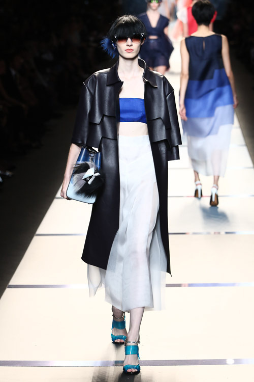 フェンディ(FENDI) 2014年春夏ウィメンズコレクション シルエット - 写真7