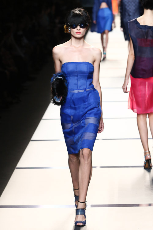 フェンディ(FENDI) 2014年春夏ウィメンズコレクション シルエット - 写真14