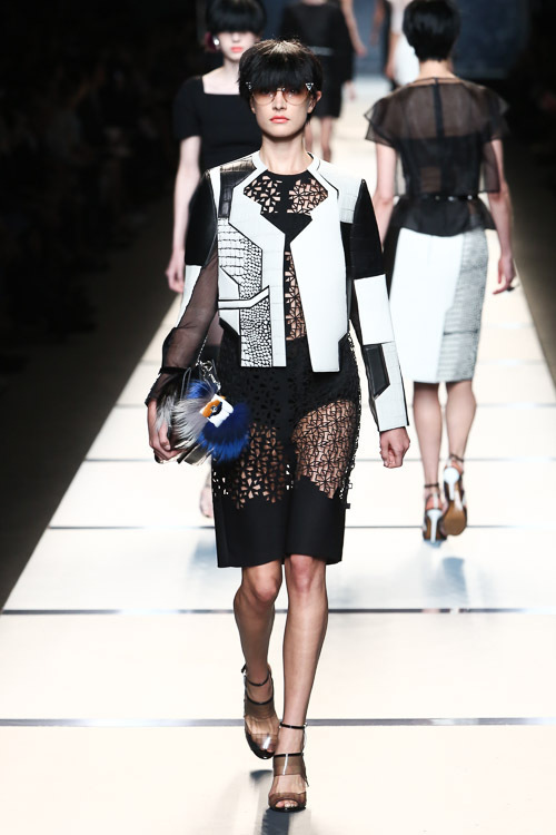 フェンディ(FENDI) 2014年春夏ウィメンズコレクション シルエット - 写真28