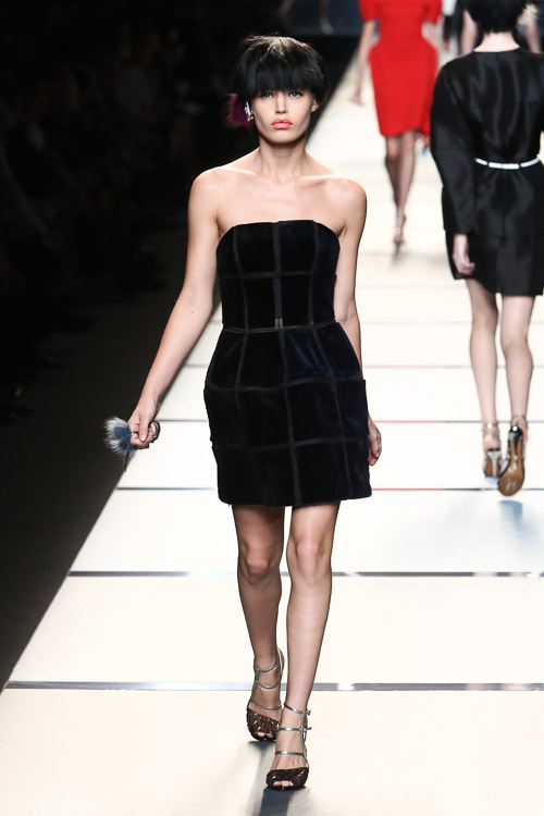 フェンディ(FENDI) 2014年春夏ウィメンズコレクション シルエット - 写真31