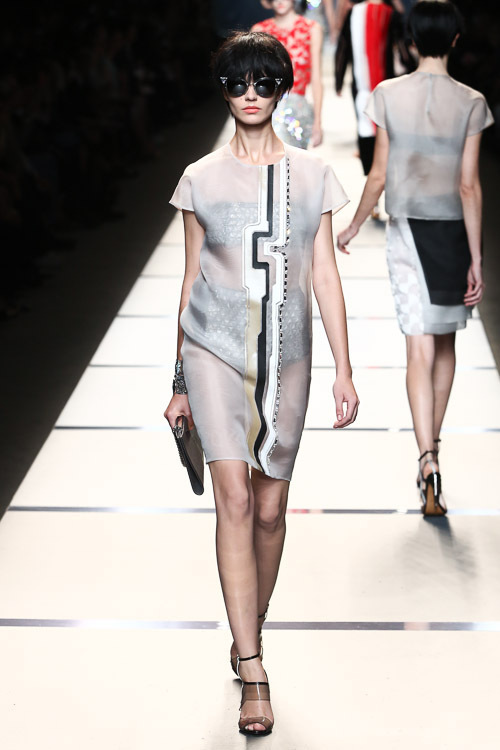 フェンディ(FENDI) 2014年春夏ウィメンズコレクション シルエット - 写真41