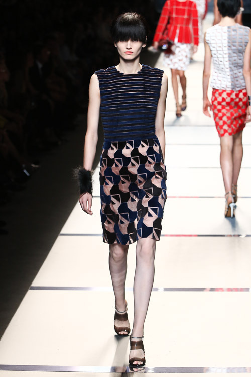 フェンディ(FENDI) 2014年春夏ウィメンズコレクション シルエット - 写真46