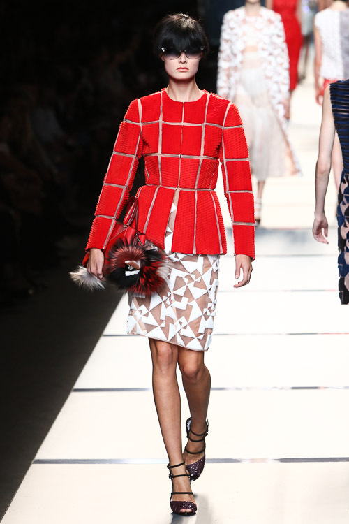 フェンディ(FENDI) 2014年春夏ウィメンズコレクション シルエット - 写真47