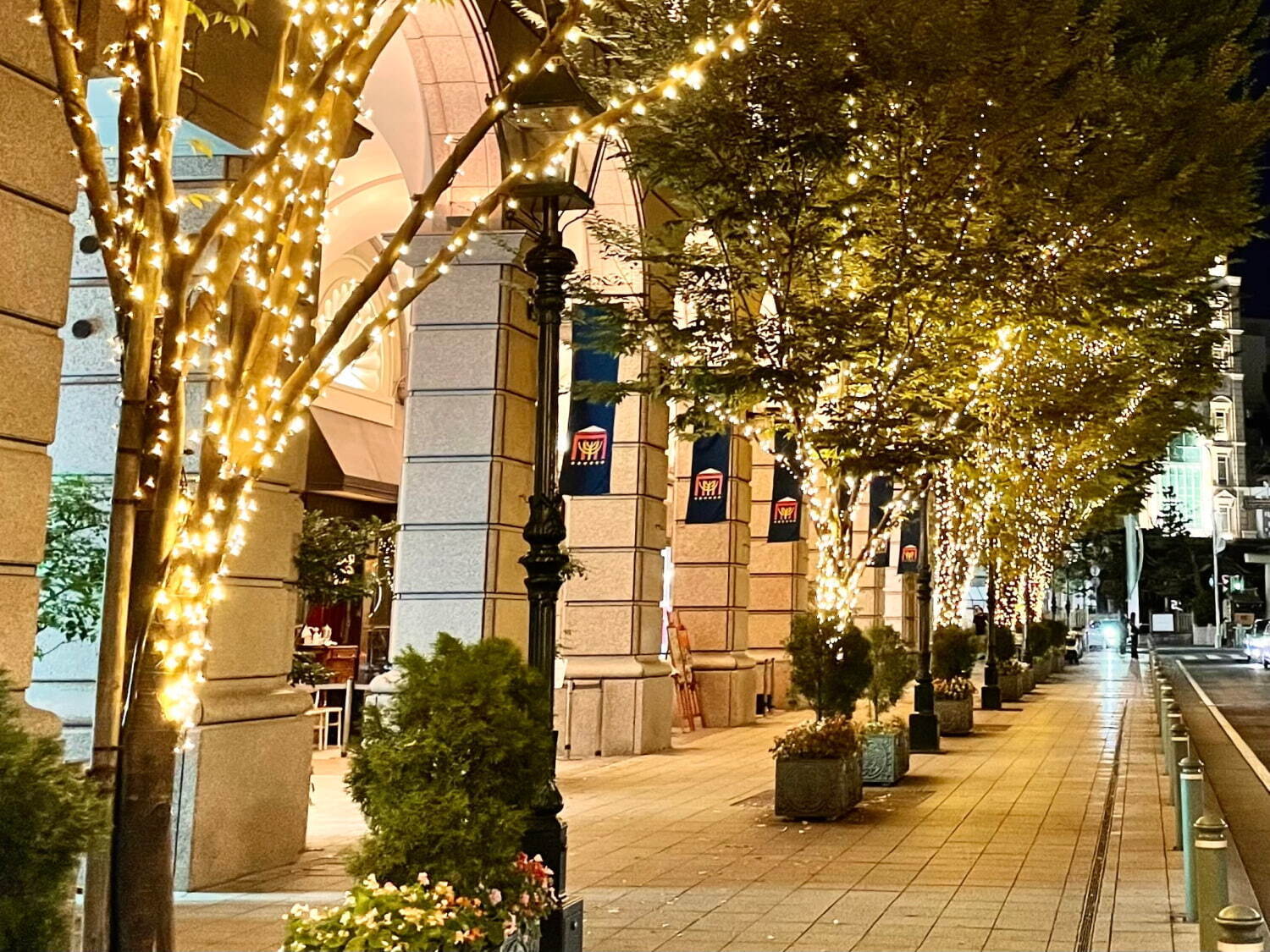 大丸神戸店旧居留地のイルミネーション