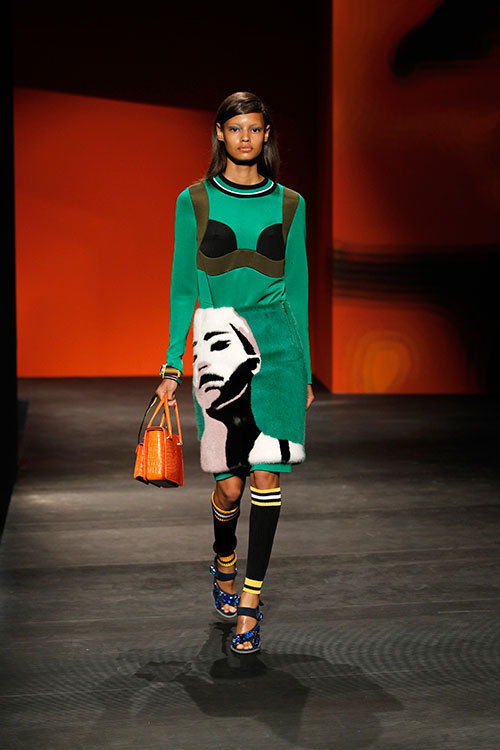 プラダ(PRADA) 2014年春夏ウィメンズコレクション シルエット - 写真21