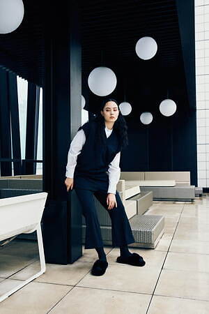 ミディウミソリッド(MIDIUMISOLID) 2022年リゾートウィメンズコレクション  - 写真23