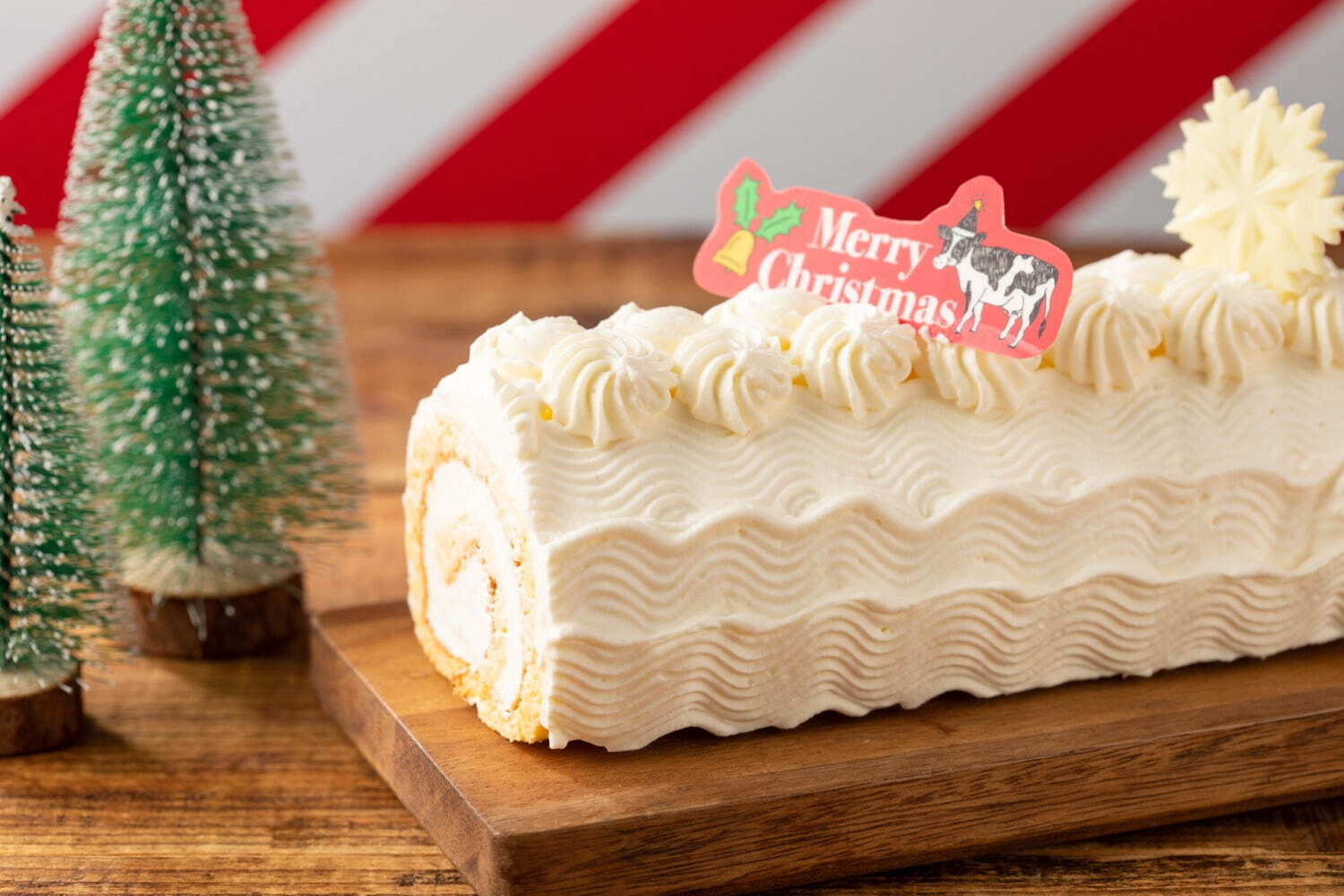 生クリーム専門店ミルク 究極の生クリームブッシュ ド ノエル 濃厚な味わいのクリスマスケーキ ファッションプレス