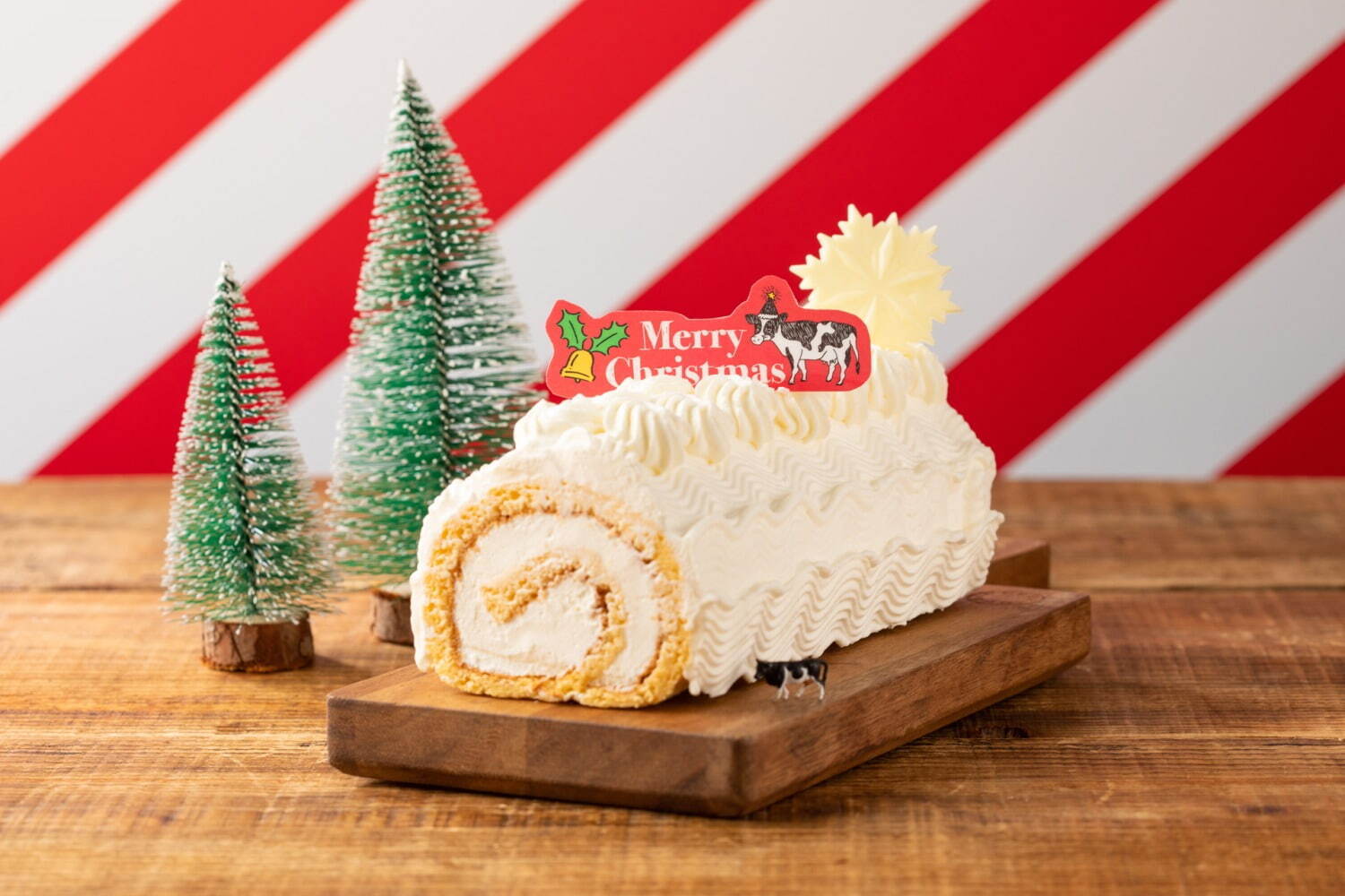 生クリーム専門店ミルク 究極の生クリームブッシュ ド ノエル 濃厚な味わいのクリスマスケーキ ファッションプレス