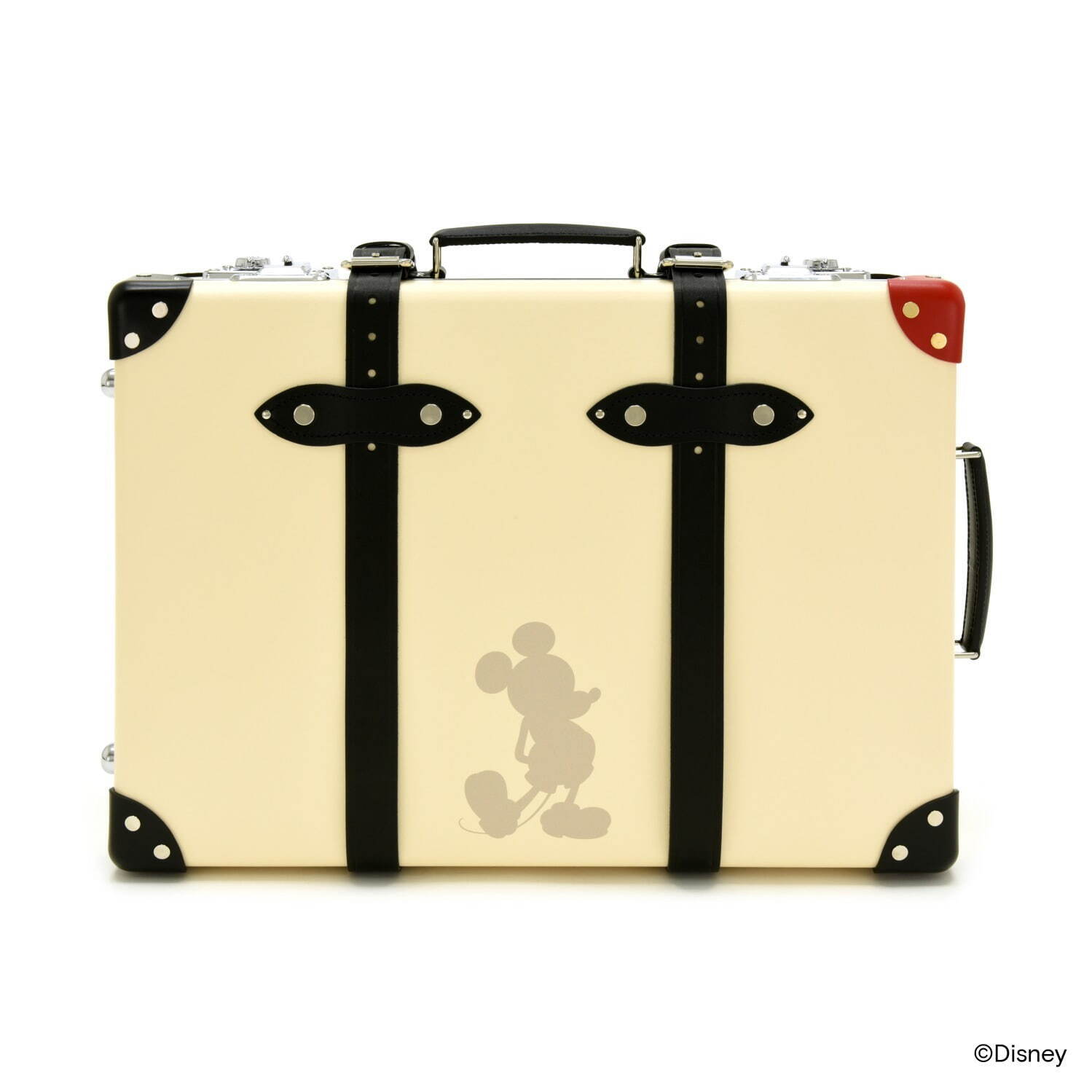 グローブ トロッター ミッキーマウス のスーツケース ライニングにもディズニーキャラクター ファッションプレス