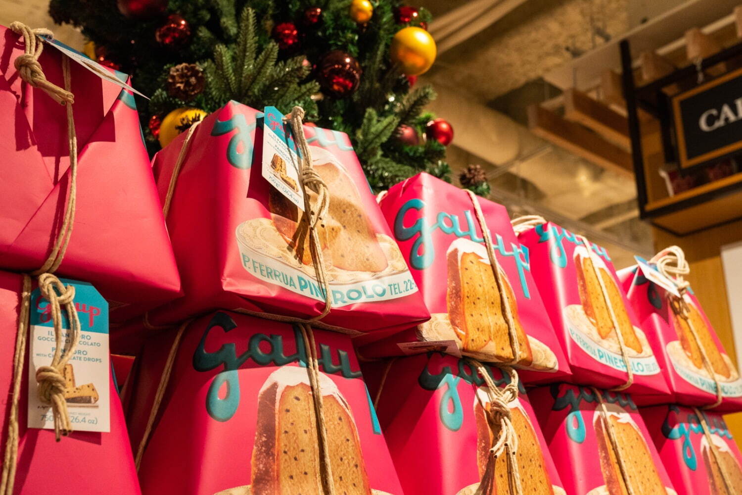 イータリー銀座店が贈る“イタリアンなクリスマス”人気の伝統菓子パネットーネ、クリスマス限定コースも｜写真9