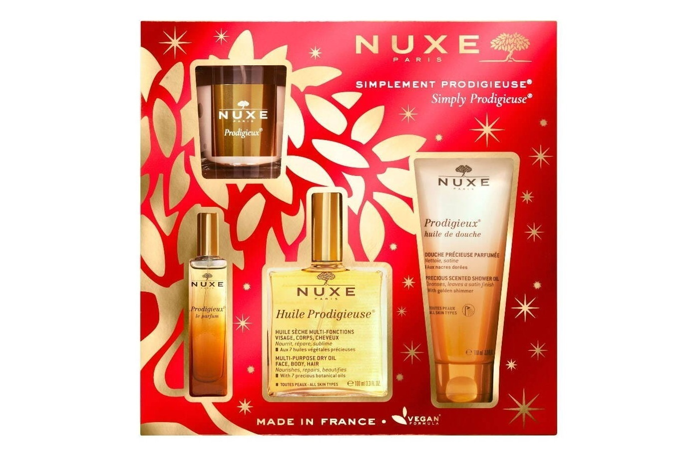 【新品】ピュアメル クリスマスコフレセット ニュクス2022年クリスマスコフレ、マルチ美容オイルコフレ