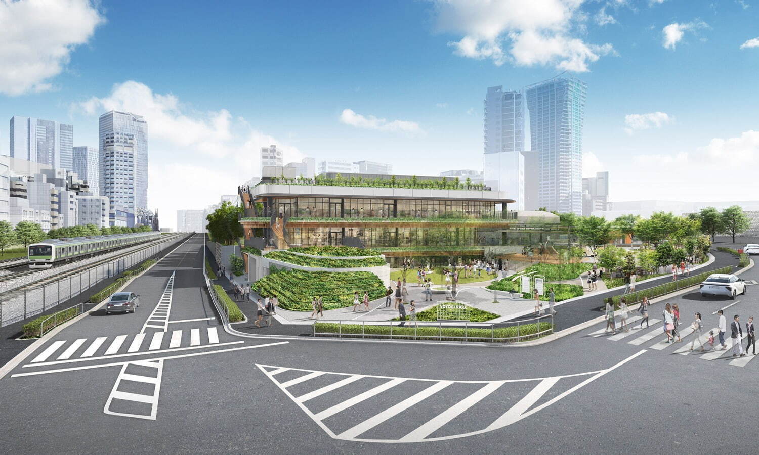 「代々木公園」再整備、飲食店を備える商業ゾーンや屋外スポーツパークのある都市型公園に｜写真3