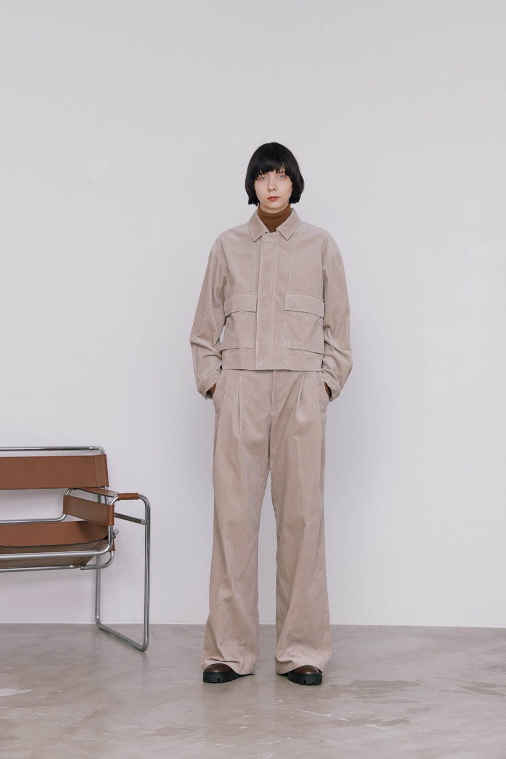 グラフペーパー 2021-22年秋冬｜female シャツジャケット