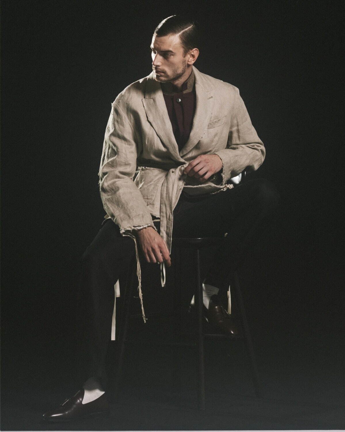 ミドリカワ コート midorikawa 22aw Tweed coat boletas.ugeldechota