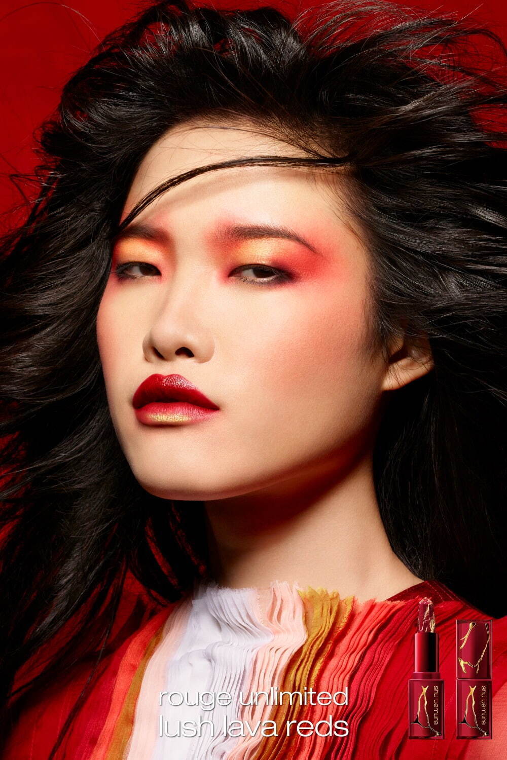 シュウ ウエムラ(shu uemura) 溶岩レッド｜写真6