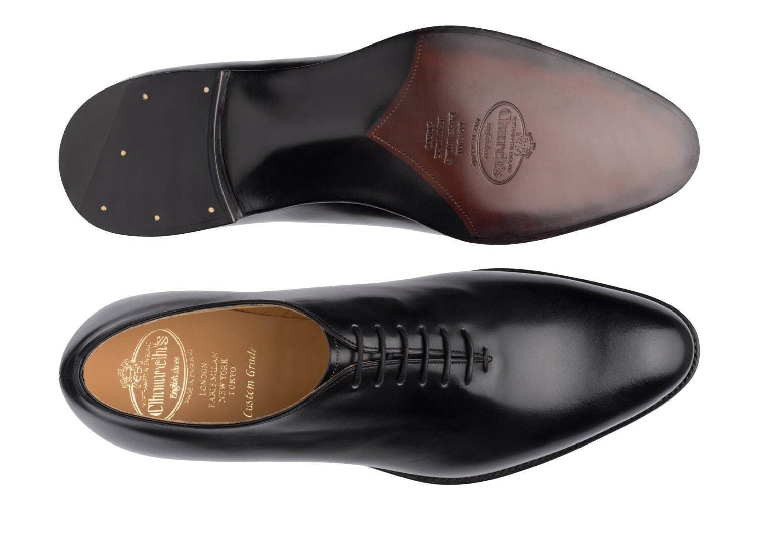 チャーチ“王族”着想の新作革靴、最高級レザー使用のオックスフォード