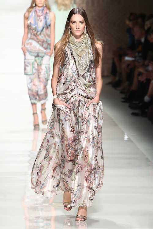 エトロ(ETRO) 2014年春夏ウィメンズコレクション シルエット - 写真43