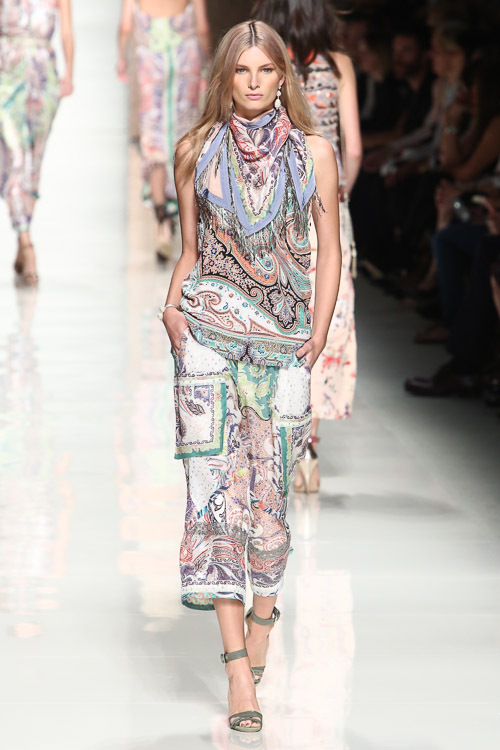 エトロ(ETRO) 2014年春夏ウィメンズコレクション シルエット - 写真44