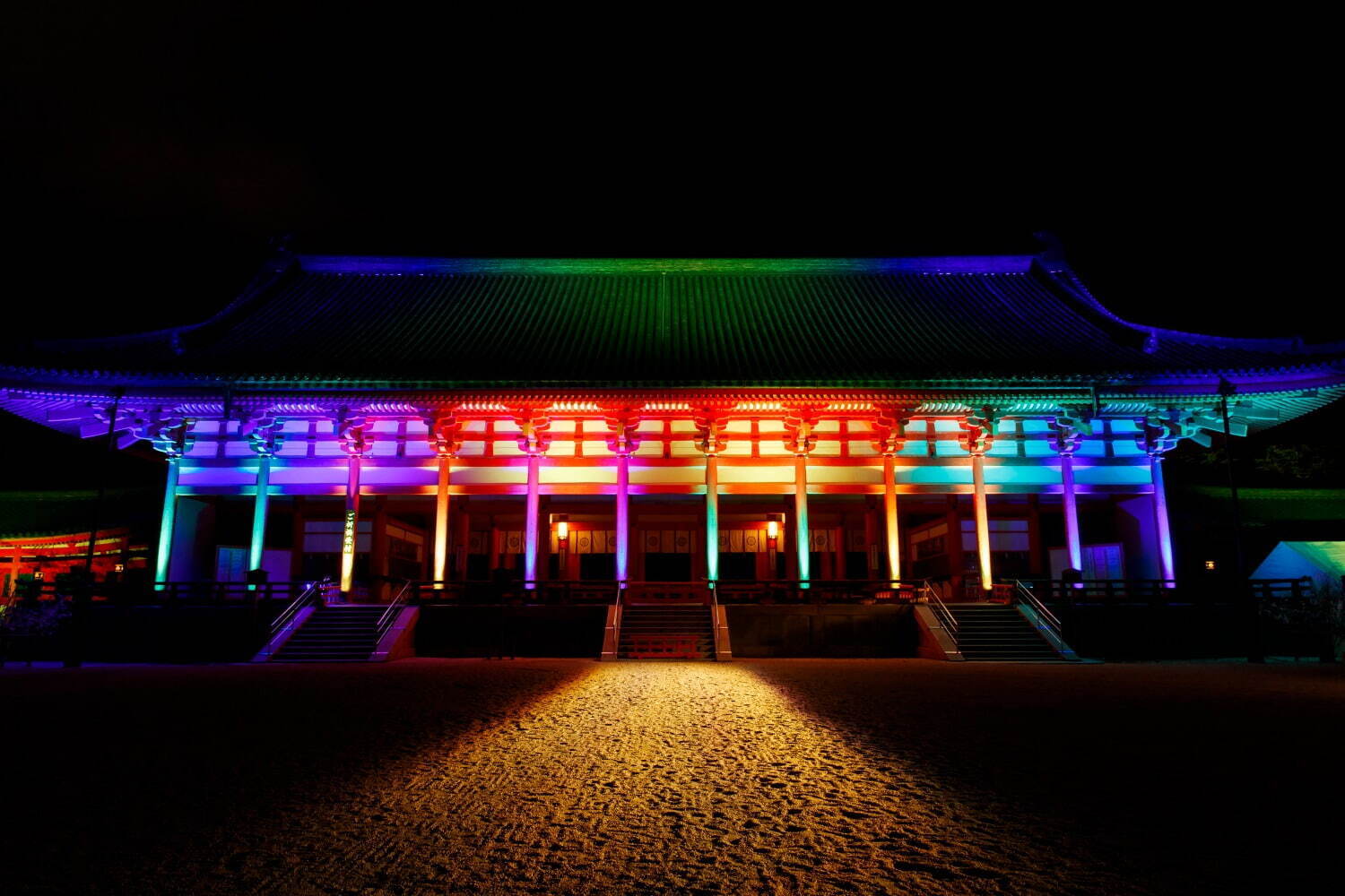 京都・平安神宮を夜間参拝、ネイキッドの新アート展「ネイキッドヨルモウデ 平安神宮」｜写真6