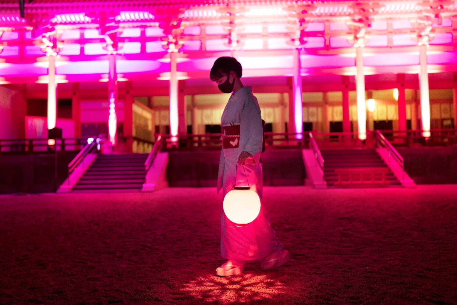 京都・平安神宮を夜間参拝、ネイキッドの新アート展「ネイキッドヨルモウデ 平安神宮」｜写真19