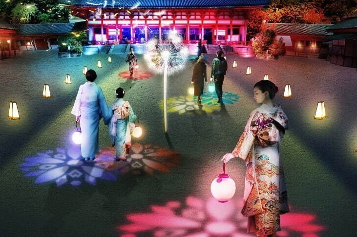 平安神宮「ネイキッドヨルモウデ 平安神宮」