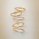 ノジェス2021年冬新作"雪の結晶"のリング、"スズラン"モチーフのネックレスも｜写真1