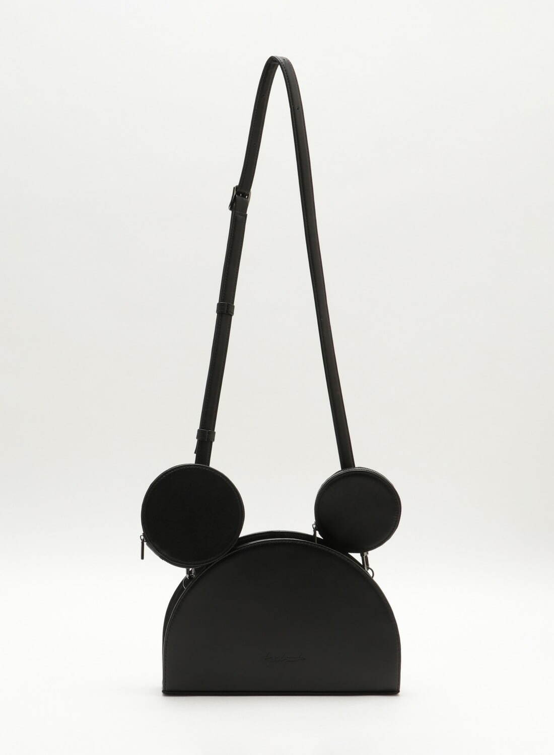 ディスコード ヨウジヤマモトの"ミッキーマウス"型ショルダーバッグ、取外しできる“耳”ポーチ付き｜写真3