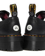 ス*ょ様 【ドクターマーチン】厚底ブラックシューズ リボン付き Dr.Martens ドクターマーチン 8ホール ブーツ メンズ レディース