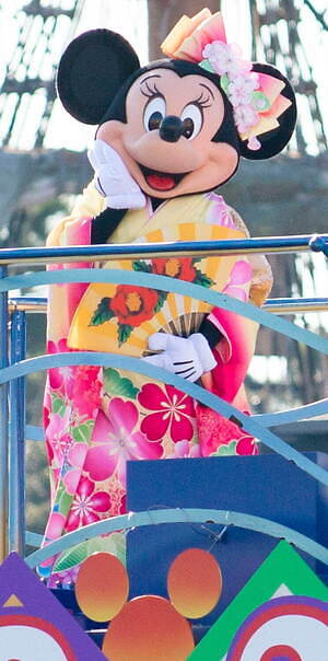 東京ディズニーリゾートの22年お正月 和服ミッキーマウスによる新年グリーティング 寅年 グッズ ファッションプレス