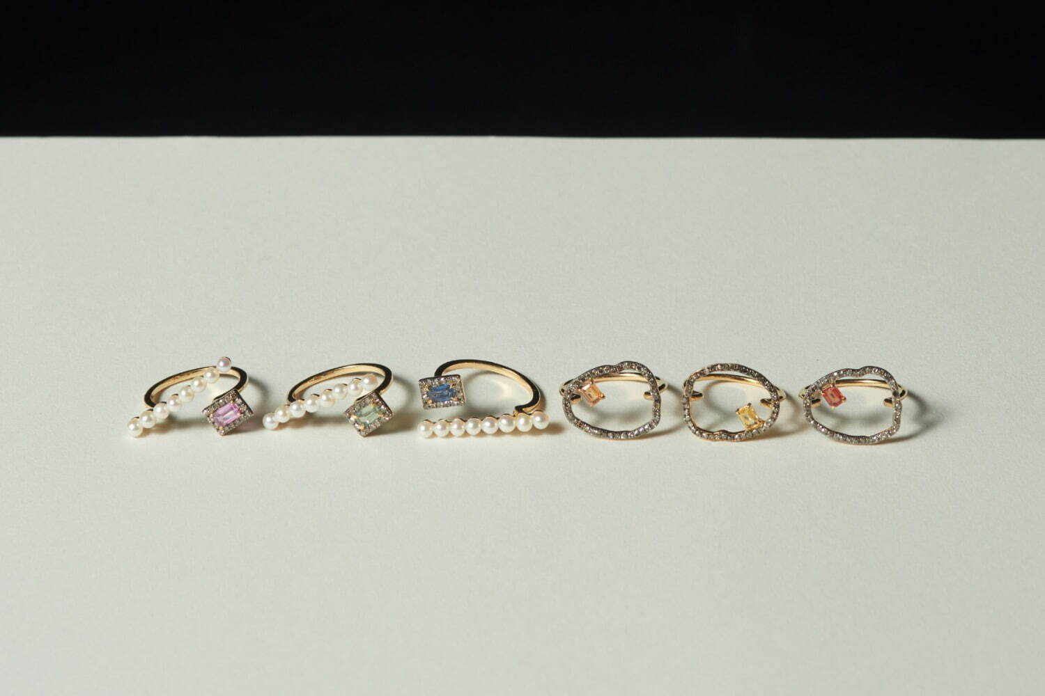 multi sapphire ring 33,000円