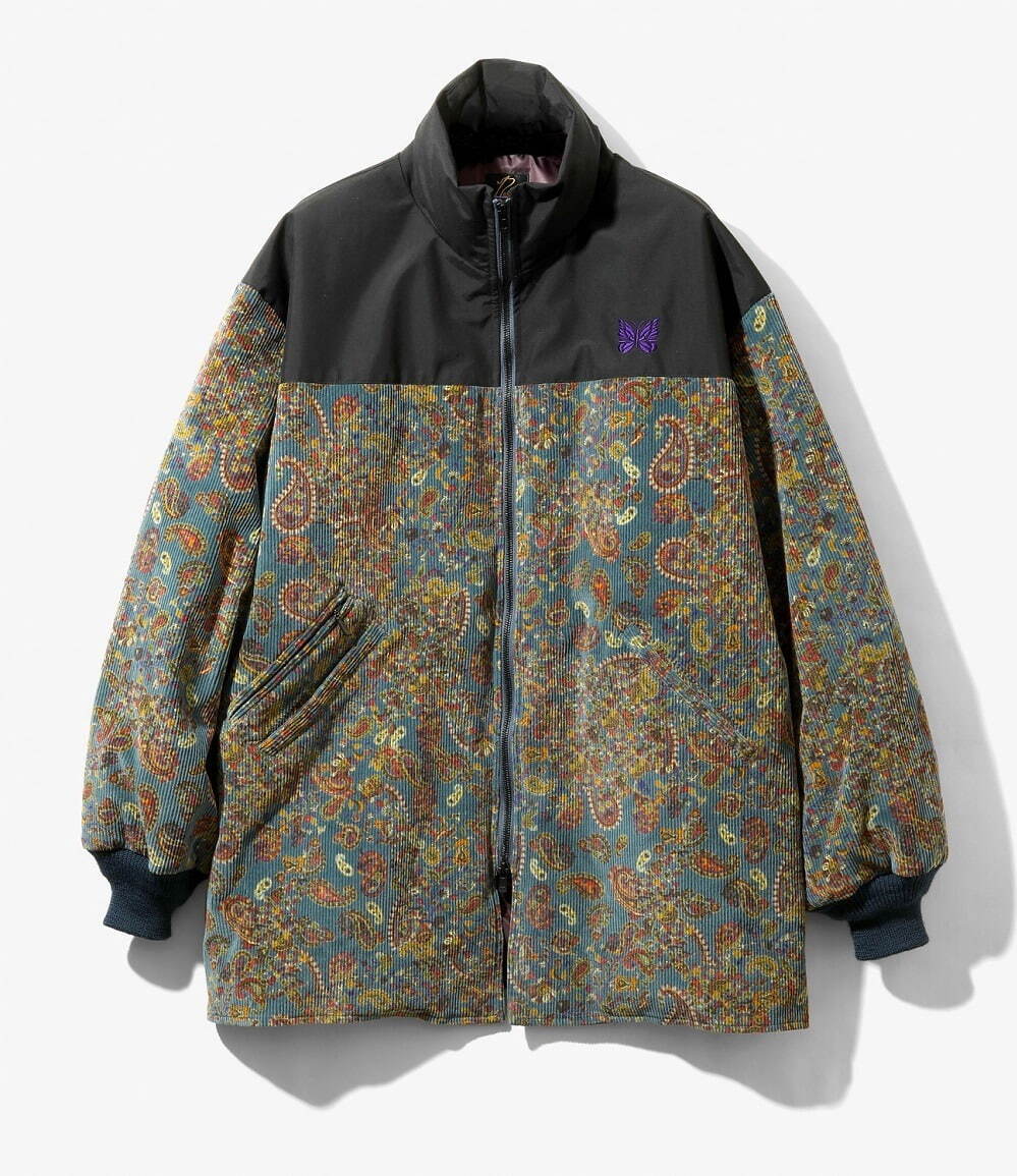 【新品】  Needles / ニードルス | × MIYAGIHIDETAKA ミヤギヒデタカ TRACK JACKET バンダナ ペイズリー トラックジャケット パピヨン | L | マルチカラー | メンズ