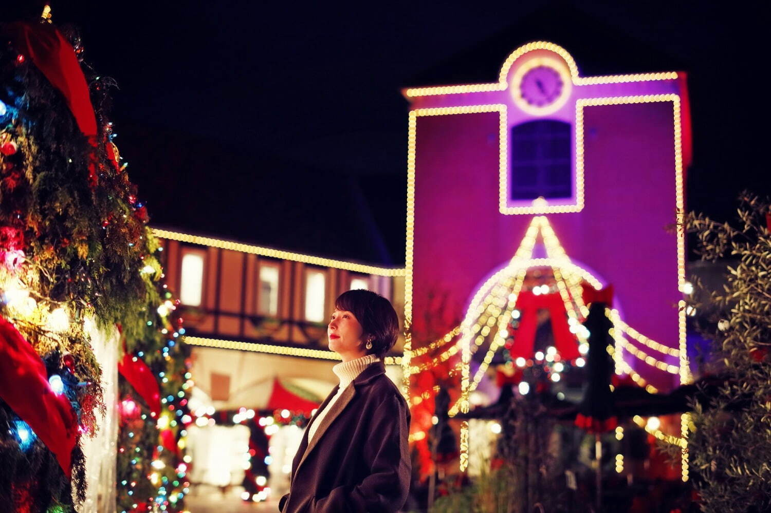 神戸布引ハーブ園の「古城のクリスマス」クリスマスマーケットや巨大リースが集う"ボタニカル"クリスマス｜写真5
