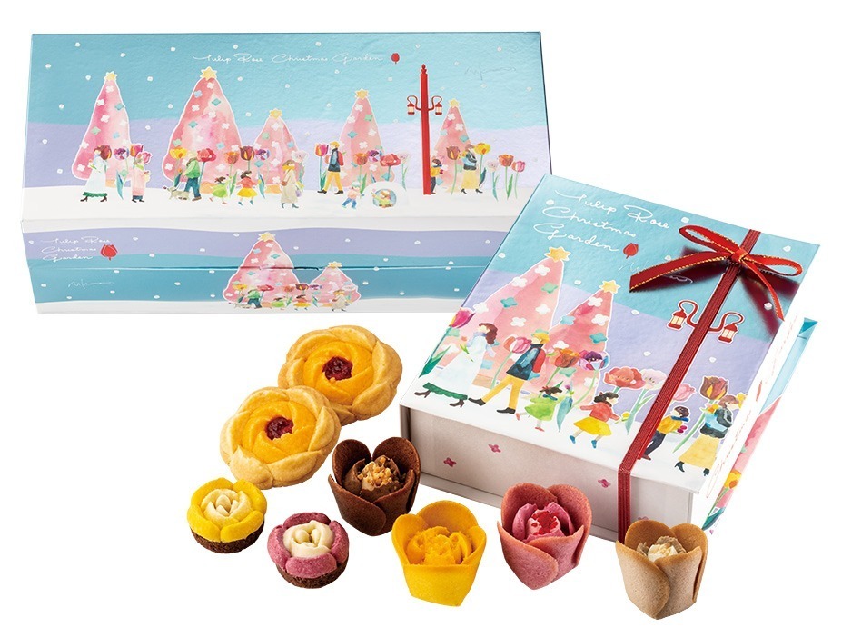 「TOKYOチューリップローズ」クリスマス限定ボックス、花の焼き菓子が並ぶ“スイーツの花園”｜写真6