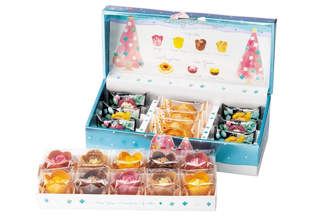 「TOKYOチューリップローズ」クリスマス限定ボックス、花の焼き菓子が並ぶ“スイーツの花園”｜写真4