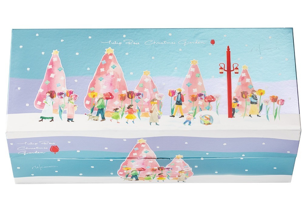 「TOKYOチューリップローズ」クリスマス限定ボックス、花の焼き菓子が並ぶ“スイーツの花園”｜写真5