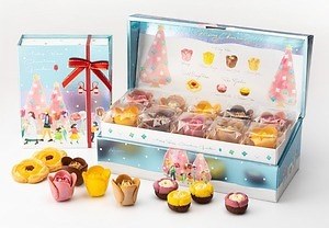 「TOKYOチューリップローズ」クリスマス限定ボックス、花の焼き菓子が並ぶ“スイーツの花園”｜写真1