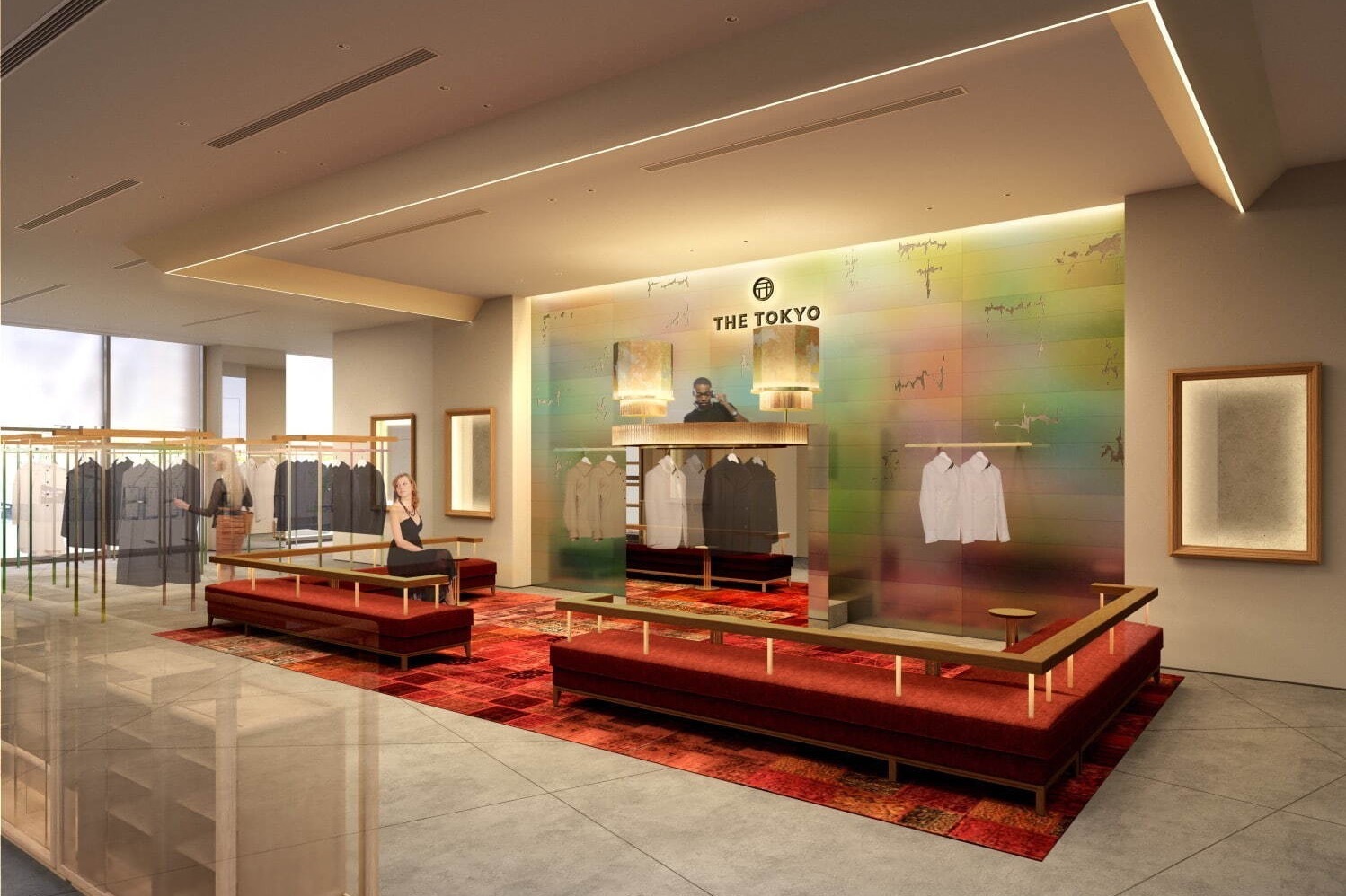 セレクト型コミュニティストア「ザ トウキョウ」六本木に、アキラナカの限定ショートコートなど展開