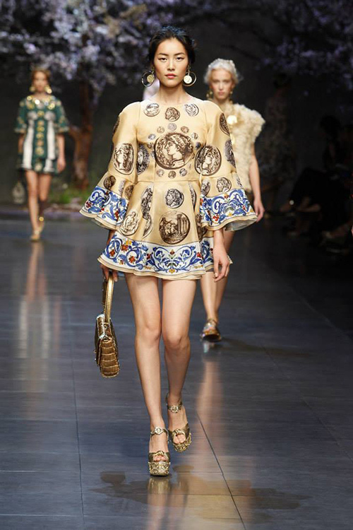 ドルチェ＆ガッバーナ(DOLCE&GABBANA) 2014年春夏ウィメンズコレクション  - 写真19