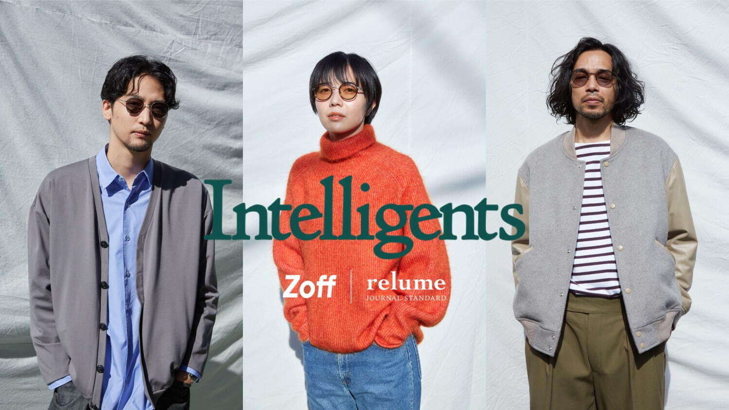 ジャーナル スタンダード レリューム×Zoffの第2弾アイウェア、知的で力強い英国クラシックを表現 - ファッションプレス