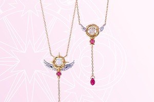 サマンサシルヴァ「カードキャプターさくら」ジュエリー、“夢の杖”や闇／光カードのネックレスなど