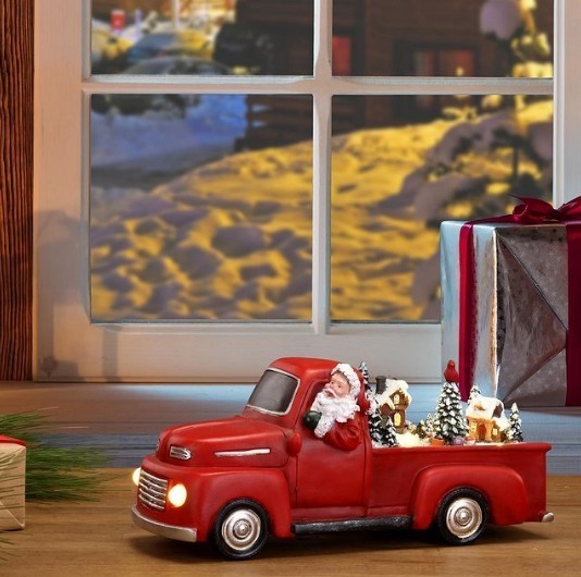 米ミスター・クリスマス“おもちゃ袋に埋まった”サンタや光るツリーの新作クリスマスオーナメント｜写真9