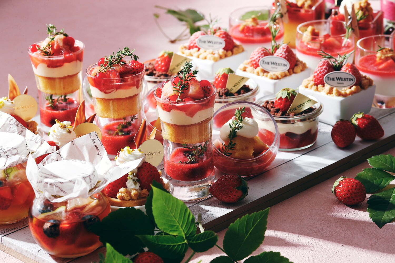 ウェスティンホテル東京「ストロベリーデザートブッフェ」